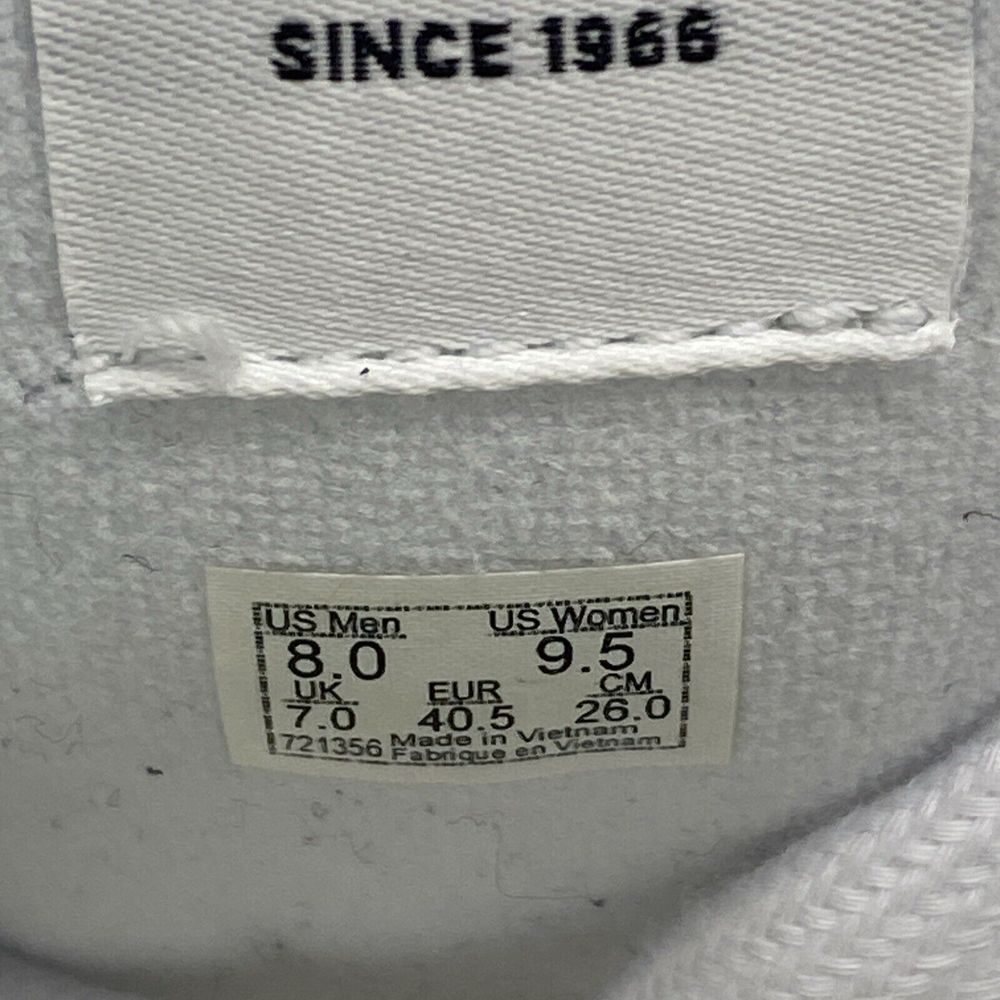 NWOT Vans Knu Skool Skate Sneakers Navy/True White VN0009QCNWD 721356 M8 W9.5 - Picture 6 of 11